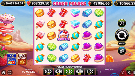 Мобильная версия Candy Palace